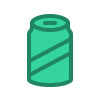 Cannabis beverage can icon representing Uforia Dispensary's product offerings in Jersey City.