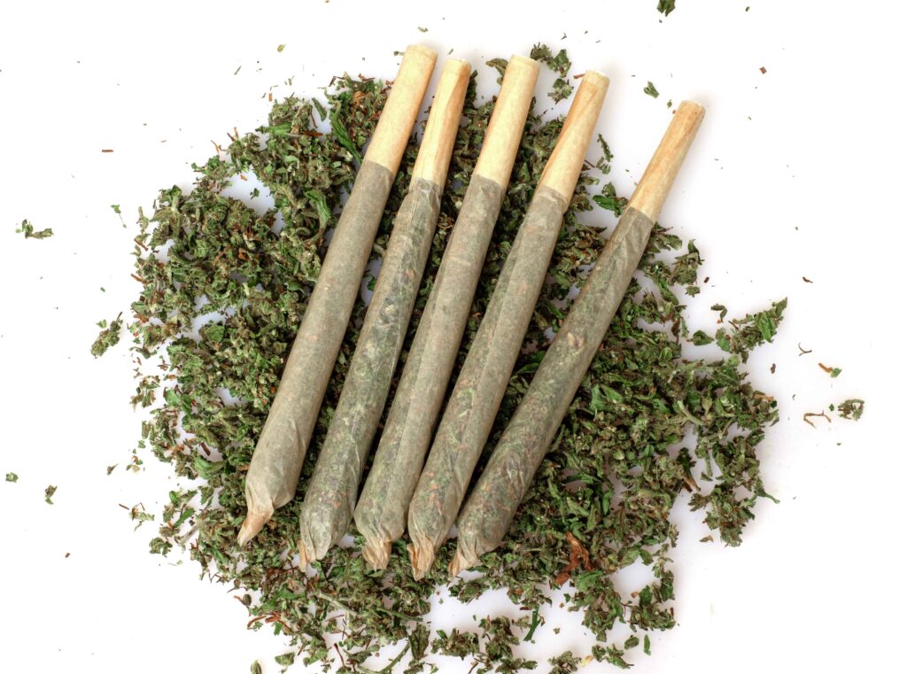 pre-roll-marijuana-joint-with-cannabis-buds