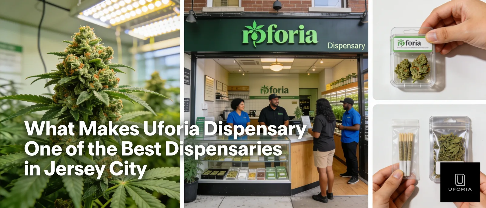 Uforia Dispensary is located in Jersey City's Heights neighborhood with easy access from Central Ave