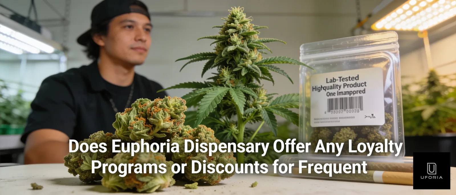 Uforia Dispensary maintains a dedicated loyalty program that lets frequent shoppers earn points and perks