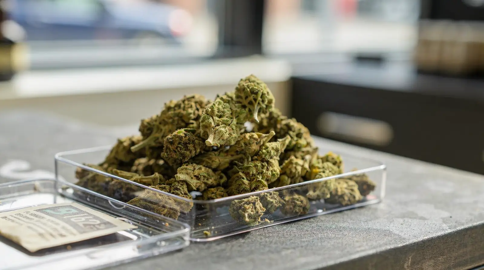 Customers should check Uforia's Jersey City menu directly for current prices, strain availability, and product-specific