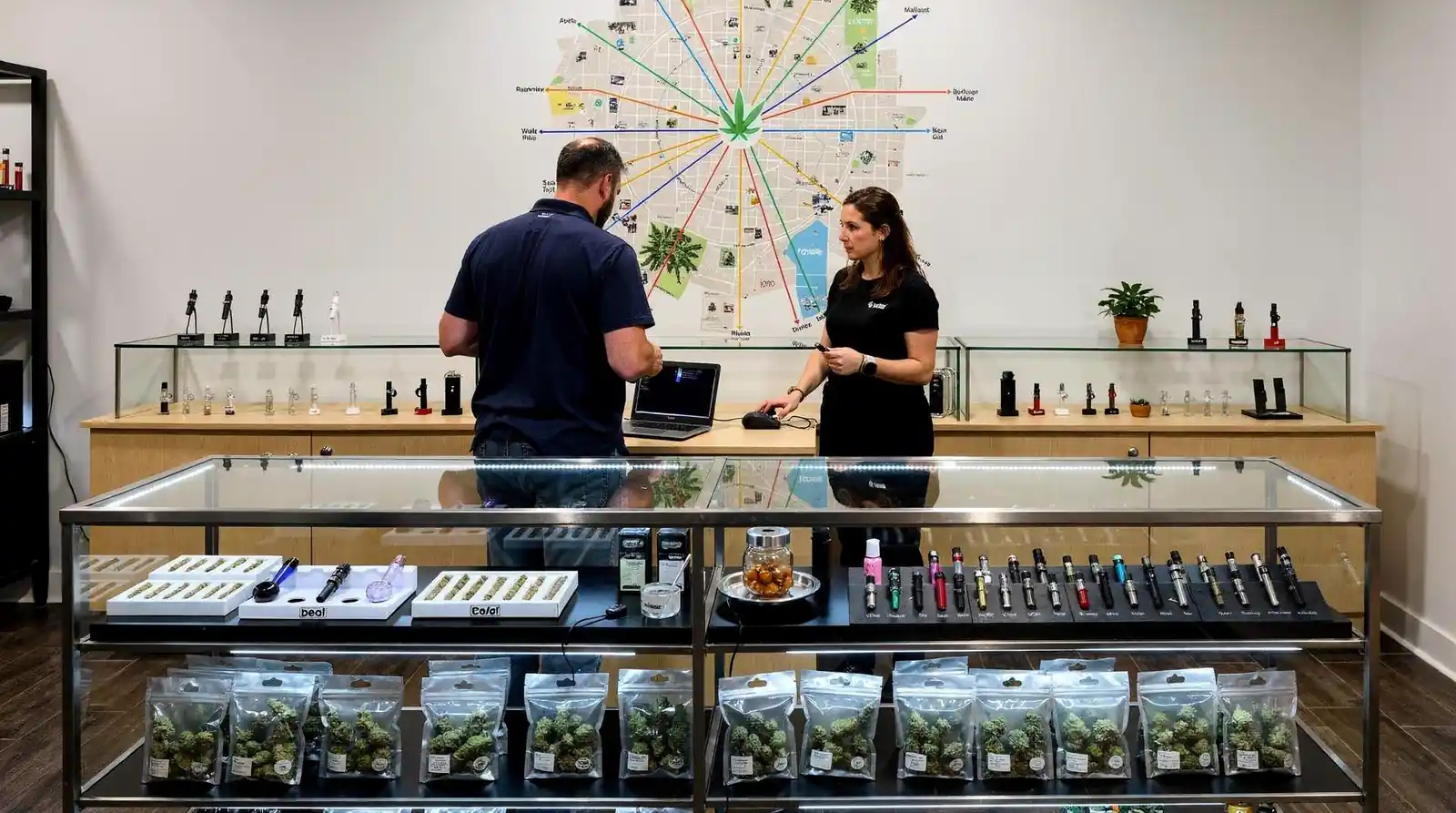Jersey City's cannabis delivery network reaches core neighborhoods first, then extends into nearby towns as