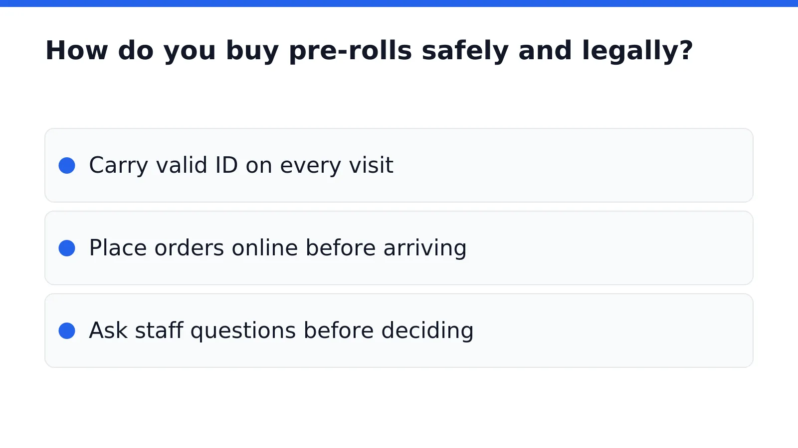Budtender checking ID and ringing up a pre-roll purchase